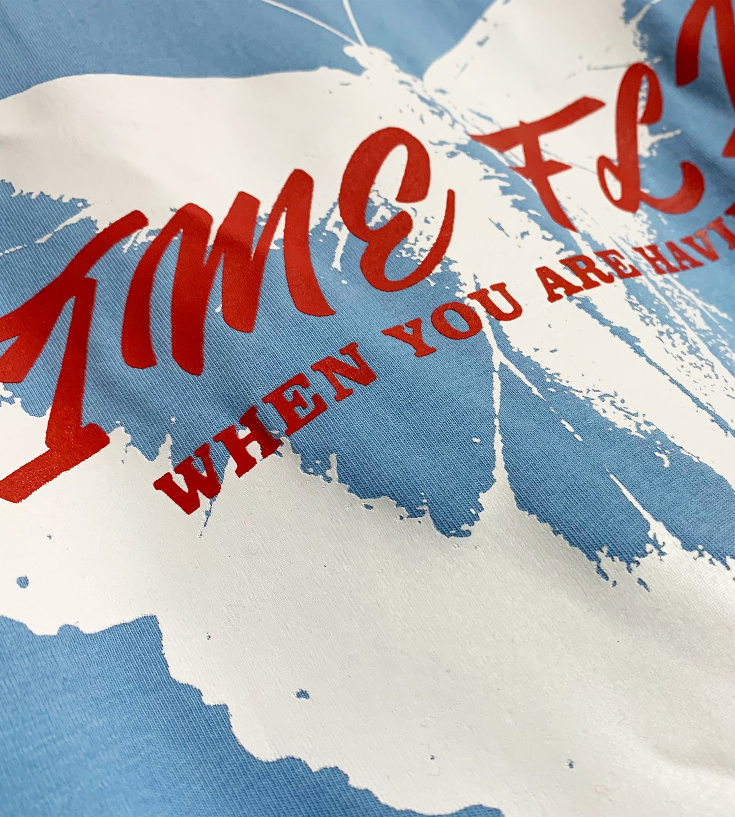 Time Flies x Blue - Tshirt