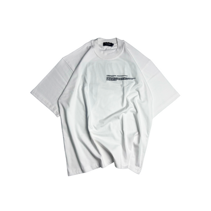 Signature x White - Tshirt