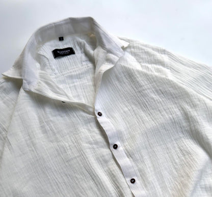 Wrinkled x White - Shirt