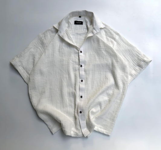 Wrinkled x White - Shirt