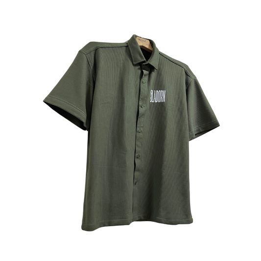 Olive x Half sleeve - Shirt