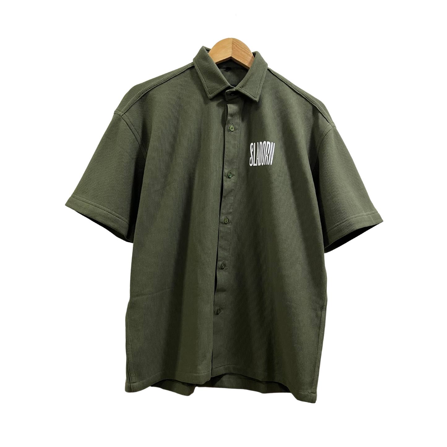 Olive x Half sleeve - Shirt