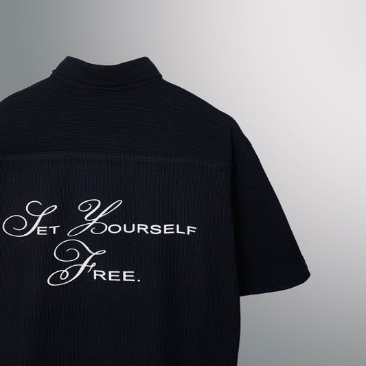 Set Yourself Free x Black- Shirt